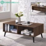 EDMOND 120cm Coffee Table-Walnut - Image 3