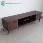 EDMOND 120cm Coffee Table-Walnut - Image 5