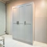 FENKEL 3 Door Soft Closing Wardrobe-Full White - Image 5